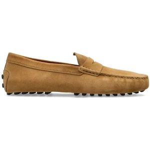 Tod's, Heren, Schoenen, Beige, Maat: 44 EU Suède,