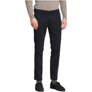 Mason's, Heren, Broeken, Blauw, Maat: S Katoen,