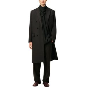 Ami Paris, Heren, Mantels, Groen, Maat: XL Wol,