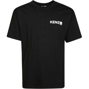 Kenzo, Heren, Tops, Zwart, Maat: S