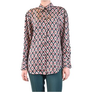 Alberto Biani, Dames, Blouses & Shirts, Veelkleurig, Maat: XS