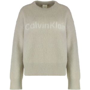 Calvin Klein Trui  wit / wolwit