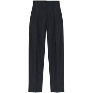 Iro, Dames, Broeken, Blauw, Maat: M Katoen,