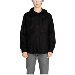 Antony Morato - Heren Jas - Zwart - Katoen - Lichte Jas