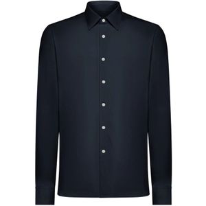 Rrd, Heren, Overhemden, Blauw, Maat: 2XL Polyamide,