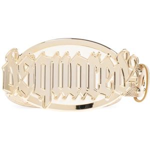 Dsquared2, Dames, Accessoires, Geel, Maat: 85 CM Leer,