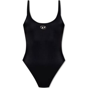 Diesel - Megan - Bodystocking - Zwart - Microvezel - Naadloos ontwerp