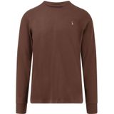 Polo Ralph Lauren - T-shirt - Bruin - Geborduurd Logo - Heren