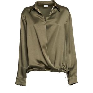 Dries Van Noten, Dames, Blouses & Shirts, Groen, Maat: M