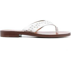 Chloé, Dames, Schoenen, Wit, Maat: 35 EU Leer,