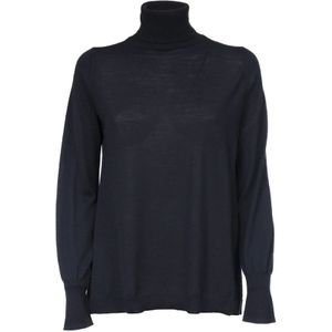 Le Tricot Perugia, Dames, Truien, Blauw, Maat: S Wol,