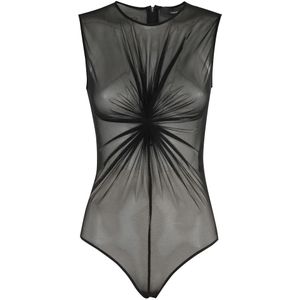 Federica Tosi, Dames, Tops, Zwart, Maat: XS