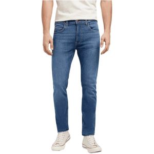 Lee, Heren, Jeans, Blauw, Maat: W33 L32 Katoen,