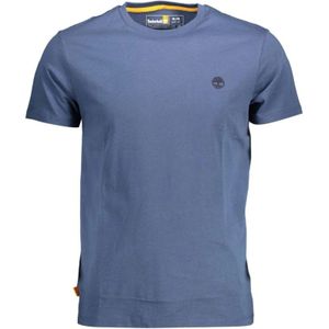 Timberland - Logo T-Shirt - Blauw - Katoen