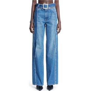 Jean Paul Gaultier, Dames, Jeans, Blauw, Maat: W27 Denim,