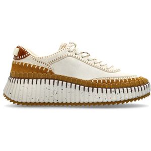 Chloé Sneakers Nama , Brown , Dames , Maat: 35 EU