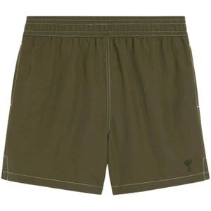 Ami Paris, Heren, Badkleding, Groen, Maat: XL