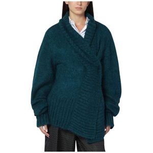 Dries Van Noten, Dames, Truien, Groen, Maat: S Mohair,