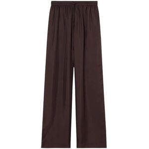 Róhe, Dames, Broeken, Bruin, Maat: L Zijde,