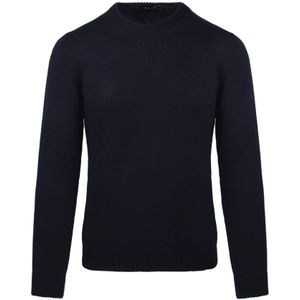 Roberto Collina, Heren, Truien, Blauw, Maat: S Wol,