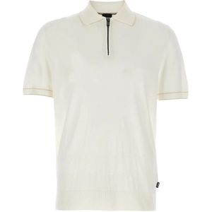 Hugo, Heren, Tops, Wit, Maat: 2XL Linnen,