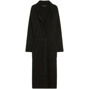 Weekend Max Mara, Dames, Truien, Zwart, Maat: S Wol,