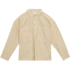 Isabel Marant, Heren, Overhemden, Beige, Maat: S Katoen,