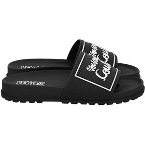 Versace Jeans Couture, Dames, Schoenen, Zwart, Maat: 35 EU