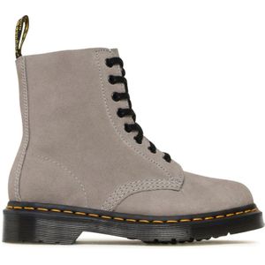 Dr. Martens, Dames, Schoenen, Grijs, Maat: 36 EU Suède,