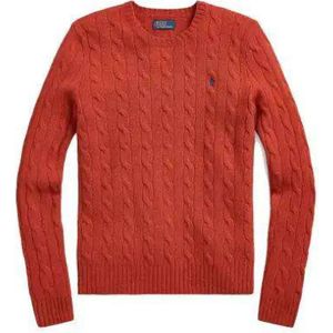 Ralph Lauren, Dames, Truien, Oranje, Maat: S Katoen,