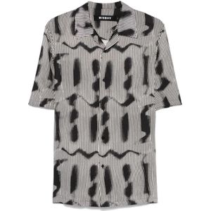 Misbhv, Heren, Overhemden, Veelkleurig, Maat: S Viscose,