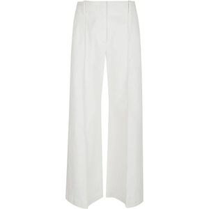 Brunello Cucinelli, Dames, Broeken, Wit, Maat: XS Denim,