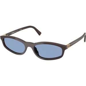 Miu Miu - MU A06S - Zonnebril - Bruin - Acetaat - Geometrisch