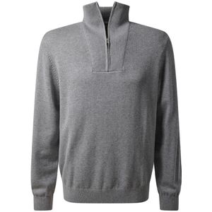 Baldessarini, Heren, Truien, Grijs, Maat: L Leer,