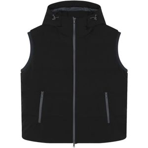 Paul & Shark, Heren, Jassen, Zwart, Maat: M Leer,