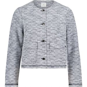 Betty & Co - Langemouw Jersey Jasje - Blauw - Dames