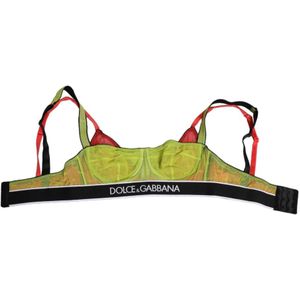 Dolce & Gabbana, Dames, Ondergoed, Groen, Maat: S Nylon,