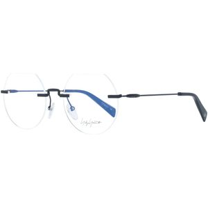 Yohji Yamamoto - Heren Optische Frames - Zwart - Metaal - Randloos Ontwerp