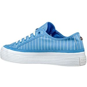 Tommy Hilfiger, Dames, Schoenen, Blauw, Maat: 38 EU Katoen,