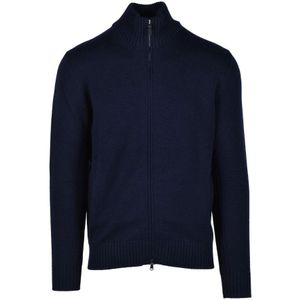 Kangra, Heren, Truien, Blauw, Maat: M Wol,