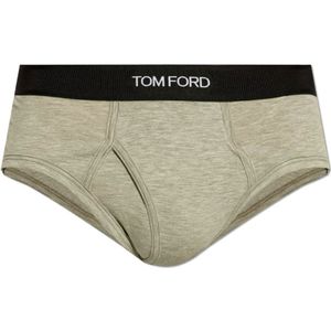 Tom Ford, Heren, Ondergoed, Grijs, Maat: XS Katoen,