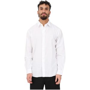 Selected Homme, Heren, Overhemden, Wit, Maat: M Leer,