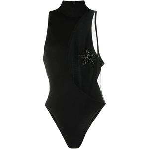 David Koma, Dames, Tops, Zwart, Maat: 2XS