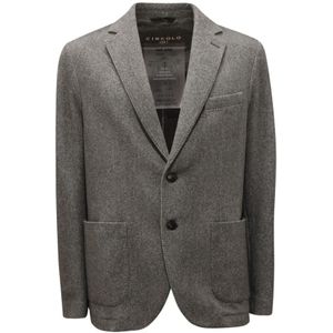 Circolo 1901, Heren, Jassen, Grijs, Maat: XL Katoen,
