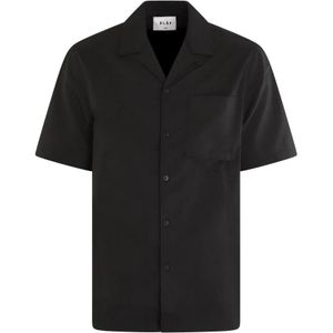 Olaf Hussein - Overhemden - Zwart - Katoen