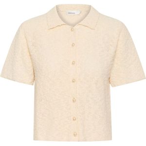 Karen by Simonsen, Dames, Truien, Beige, Maat: M Katoen,