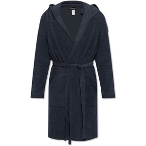 Hanro, Heren, Nachtkleding & Lounge, Blauw, Maat: XL Katoen,