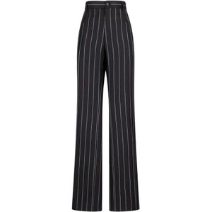 Dolce & Gabbana, Heren, Broeken, Zwart, Maat: M