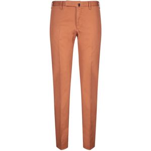 Incotex, Heren, Broeken, Bruin, Maat: S Katoen,