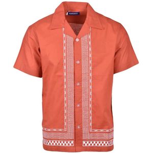 Devà States, Heren, Overhemden, Rood, Maat: M Katoen,